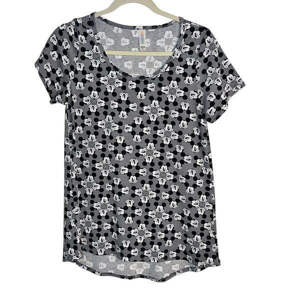 LuLaRoe Disney Mickey Mouse Scoop Neck Tee Shirt XS Simply Comfortable - Picture 7 of 7